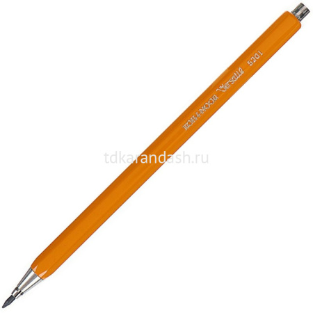 Карандаш цанговый автоматический 2,0мм "Versatil" F с точилкой, пластик/металл, оранжевый 52010N1004
