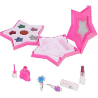 Косметика для девочек "Звезда" (тени для век с блёстками, лак, помада, 2 заколки) 127169-HT-ML от магазина "Карандаш"