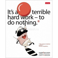 Тетрадь А5 48л клетка "СуперЕнот" на скобе 5 дизайнов 48Т5В1/070816 от магазина "Карандаш"