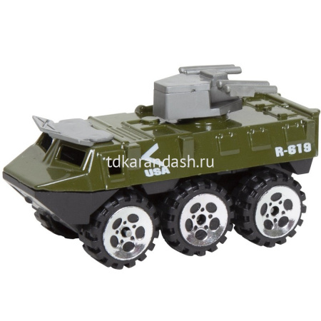 Машина "Chengye. Военная техника" металл 7,5см ассорти CHE1602-003 от магазина "Карандаш"