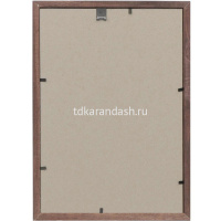 Рамка для фото 21х30см дерево, темно-коричневая 1702 от магазина "Карандаш"