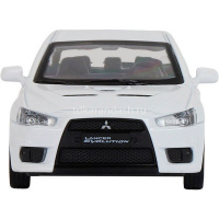 Картинка Машина "Mitsubishi Lancer Evolution" белая, инерционная, металл 17,5см (свет, звук, откр.двери) JB12 от магазина "Карандаш" Машина "Mitsubishi Lancer Evolution" белая, инерционная, металл 17,5см (свет, звук, откр.двери) JB12 от магазина "Карандаш"