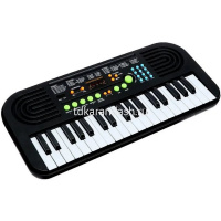 Синтезатор с микрофоном 45х21см 37 клавиш, пластик (свет, звук) ZYB-B3869 от магазина "Карандаш"