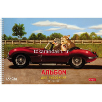 Альбом для рисования А4 30л "Узнай себя!" на спирали перфорация на отрыв, 5 дизайнов 085470 от магазина "Карандаш"