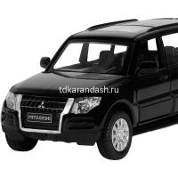 Картинка Машина "Mitsubishi Pajero 4WD" черная, инерционная, металл 17,5см (свет, звук, откр.двери) JB1251429 от магазина "Карандаш" Машина "Mitsubishi Pajero 4WD" черная, инерционная, металл 17,5см (свет, звук, откр.двери) JB1251429 от магазина "Карандаш"