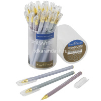 Ручка шариковая "PointWrite Morandi diamond" 0,38мм синяя, на масляной основе 20-0437 от магазина "Карандаш"