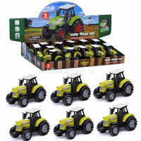 Картинка Трактор "Мастер №5" на батарейках, пластик 11х6,5х7см (свет, звук) 550-11P от магазина "Карандаш" Трактор "Мастер №5" на батарейках, пластик 11х6,5х7см (свет, звук) 550-11P от магазина "Карандаш"