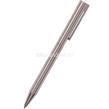 Ручка шариковая "Bergamo" 0,7мм синяя, автомат, металлический корпус сталь 20-0351