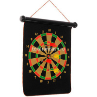 Дартс магнитный подарочный 36х31см (4 дротика), в тубусе FB2247 от магазина "Карандаш"