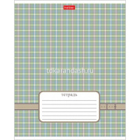 Тетрадь А5 24л клетка "Шотландка" на скобе 5 дизайнов 24Т5В1/052339 от магазина "Карандаш"