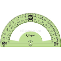Набор 4 предмета малый (линейка 15см, угольники 12см, транспортир 10см) пластик 244069 от магазина "Карандаш"