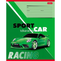 Тетрадь А5 18л клетка "Гонки" на скобе 5 дизайнов 18Т5В1/012318 от магазина "Карандаш"