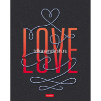 Тетрадь А5 96л линия "Wordsline" на скобе выборочный лак 96Т5вмВ2/057329 от магазина "Карандаш"