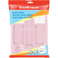 Подставка для книг "Base Pastel" 18х30см пластиковая, розовая 58031 от магазина "Карандаш"