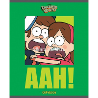 Тетрадь А5 48л клетка "Гравити Фолз" на скобе 5 дизайнов 48Т5В1/068737 от магазина "Карандаш"