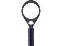 Лупа D=75мм увеличение 2,5 и 5 Е9090 от магазина "Карандаш"