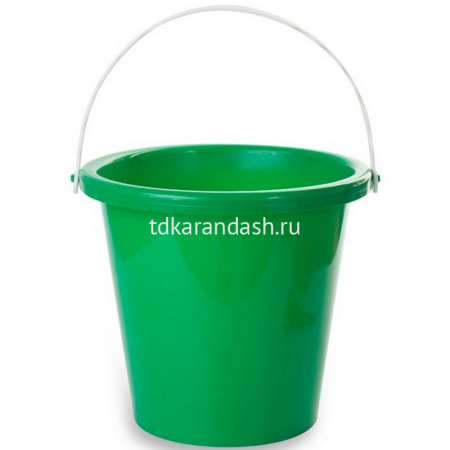 Ведро №7 17х19х19см пластик, цвет ассорти 15566/АТ от магазина "Карандаш"
