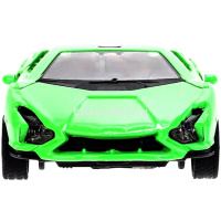 Машина "Lamborghini sian" салатовая, инерционная, металл 10см, двери (открывающиеся двери) от магазина "Карандаш"