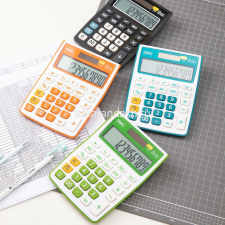 Калькулятор 12 разрядов 145х104,5х27,4мм черный E1238black от магазина "Карандаш"