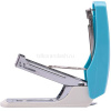 Степлер №10 15л глубина 40мм, со встроенным антистеплером, синий/белый, пластик, в блистере E0246 от магазина "Карандаш"