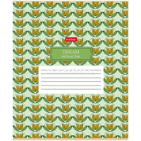 Тетрадь А5 24л клетка "Trend pattern" на скобе 5 дизайнов 24Т5В1/068448 от магазина "Карандаш"