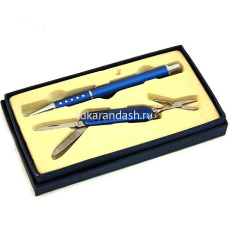 Набор подарочный ручка+нож 3в. металл+картон Y3532-16