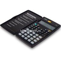 Калькулятор научный 8+2 разрядов 56 функций 125х77x16мм черный с крышкой E1711 от магазина "Карандаш"