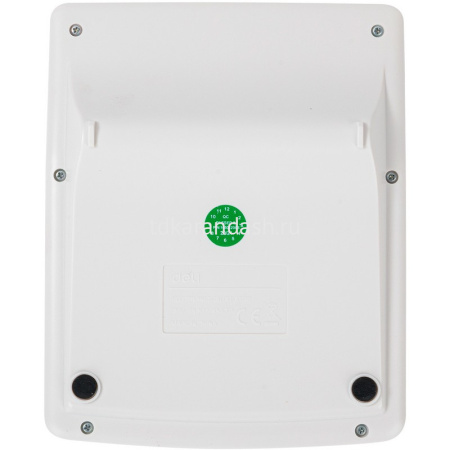 Калькулятор 12 разрядов 105х130х33мм белый E1217 от магазина "Карандаш"