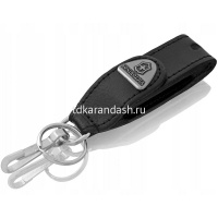 Чехол для ножей 58мм 2-3 уровня, натуральная кожа, с карабином, черный "Leather Hang Case" 4.0515 от магазина "Карандаш"