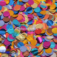Конфетти д/декорирования, 20гр, 6 видов, фольга Y7465-18 от магазина "Карандаш"