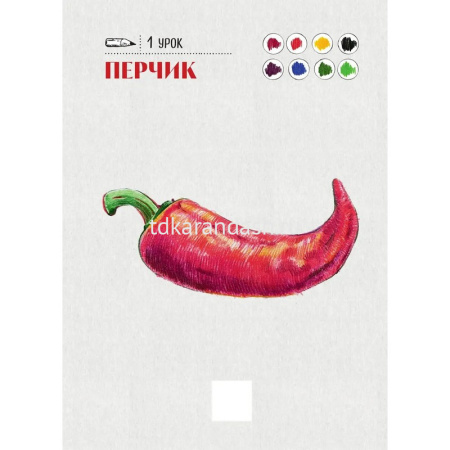 Книга-скетчбук по цветным карандашам "Экспресс-курс по рисованию" 176стр. 978-5-04-221185-0 от магазина "Карандаш"