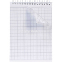 Блокнот А5 60л "SoloMatte. Каштановый мед" клетка, на спирали, ламинация Soft-touch 092890 от магазина "Карандаш"