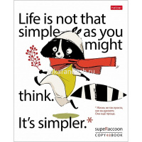 Тетрадь А5 48л клетка "СуперЕнот" на скобе 5 дизайнов 48Т5В1/070816 от магазина "Карандаш"