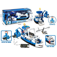 Картинка Парковка "Полицейский катер" 35х12х11см с набором машин, пластик (свет, звук) 2254340/660-S01 от магазина "Карандаш" Парковка "Полицейский катер" 35х12х11см с набором машин, пластик (свет, звук) 2254340/660-S01 от магазина "Карандаш"