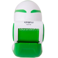 Степлер №24/6,26/6 25л глубина 58мм, салатовый/белый E0319 от магазина "Карандаш"