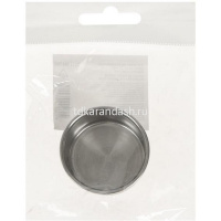 Масленка одинарная диаметр 4см высота 3см металл 2411301700 от магазина "Карандаш"