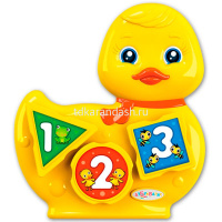Музыкальный сортер "Уточка" (песенки, мелодии, голоса животных) 4680019282190 от магазина "Карандаш"