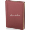 Ежедневник недатированный А5 "Image" 272стр., бордовый, золотой срез, искусственная кожа 3-346/07
