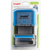 Самонаборный штамп 8 строк 75 х 38мм 4926 от магазина "Карандаш"