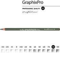 Карандаш чернографитный "GraphixPro" 8В 21-0036 от магазина "Карандаш"