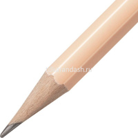 Карандаш чернографитный "Swano Pastel" HB с ластиком, корпус персиковый 4908/04-HB от магазина "Карандаш"