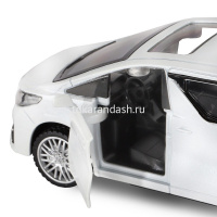 Картинка Машина "Toyota Alphard" белая, инерционная, металл 17,5см (свет, звук, откр.двери) JB1251029 от магазина "Карандаш" Машина "Toyota Alphard" белая, инерционная, металл 17,5см (свет, звук, откр.двери) JB1251029 от магазина "Карандаш"