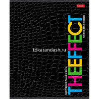 Тетрадь А5 48л клетка "THEBOOK" на скобе тиснение CROCO 5 дизайнов 072241 от магазина "Карандаш"