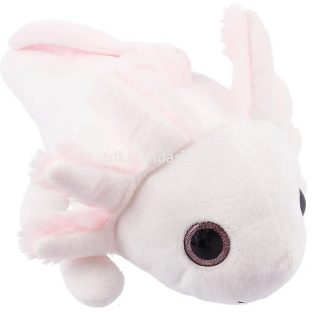 Аксолотль 26см белый AKSL0 от магазина "Карандаш"