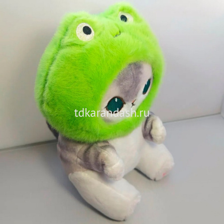 Котенок в костюме 22см 3 цвета XM25140 от магазина "Карандаш"