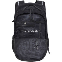 Рюкзак "Urban" 31х42х22см, 780гр, 3 отделения, 3 кармана, черный/красный RU-338-3 /1 от магазина "Карандаш"