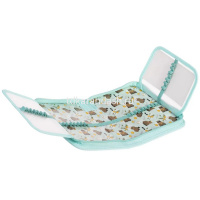 Пенал "Реально крутой Капибара" 20х14х3см прямоугольный, одностворчатый, 2 откидные планки, ткань от магазина "Карандаш"