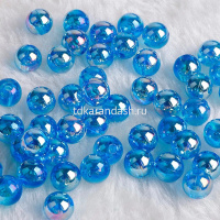 Набор бусин 10мм 13х10см голубой Y9023-19 от магазина "Карандаш"