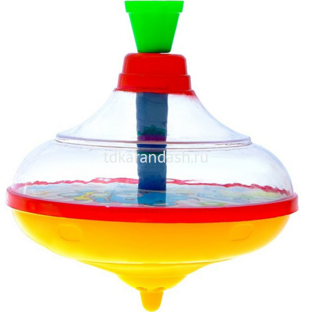 Юла "Подводный мир" 14см пластик, 3 цвета B1331409/850-3 от магазина "Карандаш"