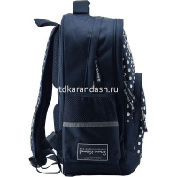 Рюкзак "Жизнь удалась" 40х30х19см, 800гр, 2 отделения, 3 кармана, синий 12-002-088/02 от магазина "Карандаш"